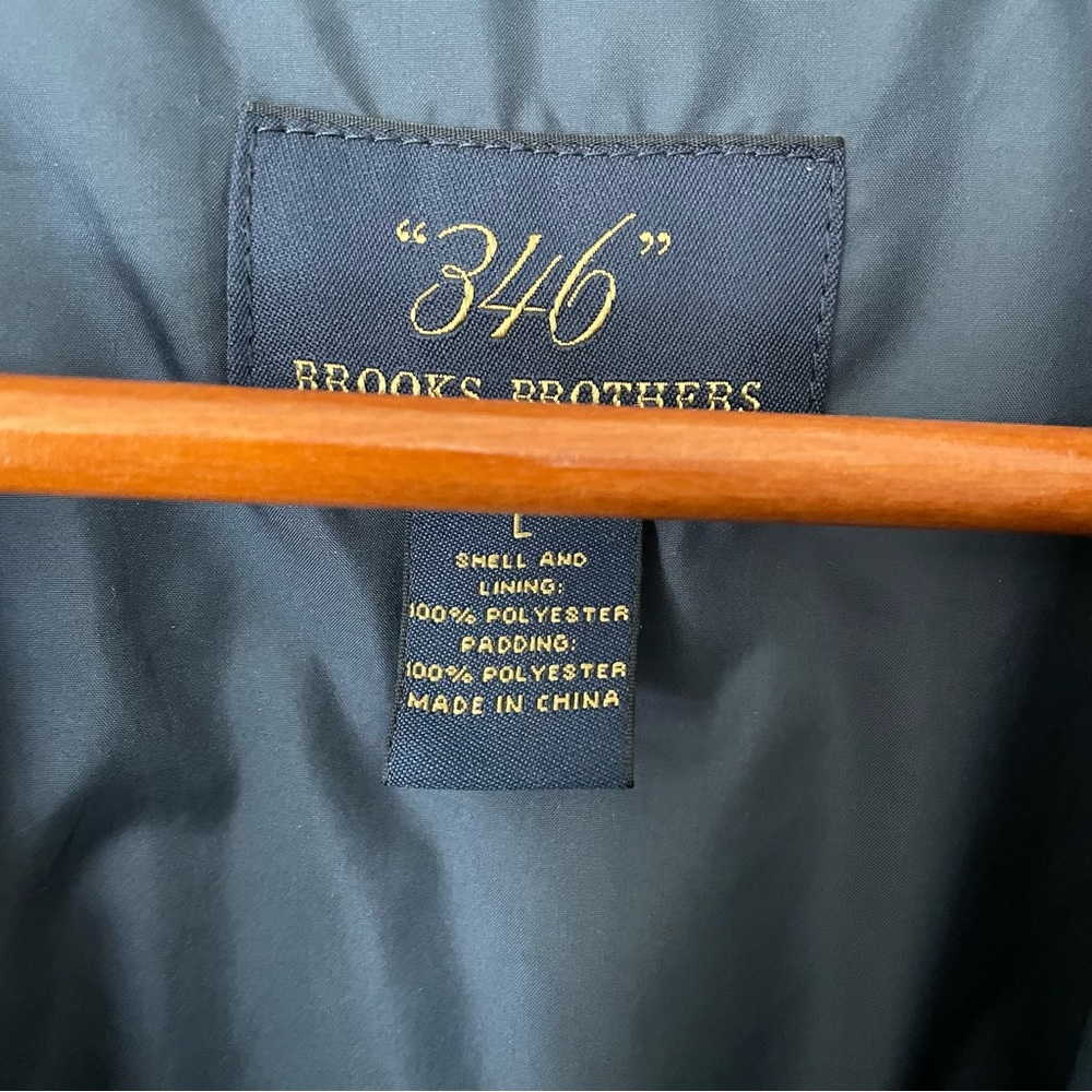 Brooks Brothers Men's Navy Quilted Blazer - Picture 5 of 10